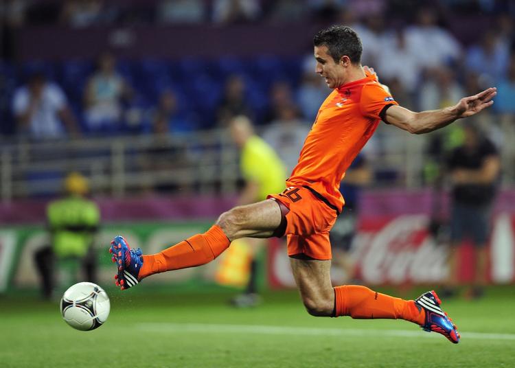 måltyv. Hollandske Robin van Persie har bombet mål ind for Arsenal i sidste sæson, men fejlede i landsholdsdragten under EM. 