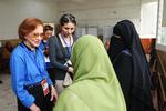 Valg. Rosalynn Carter er fortsat aktiv på mange fronter. I maj i år drog hun til Egypten for at følge landets første, frie valg ovenpå præsident Hosni Mubaraks fald. Her er hun på besøg på et valgsted i Kairo. 