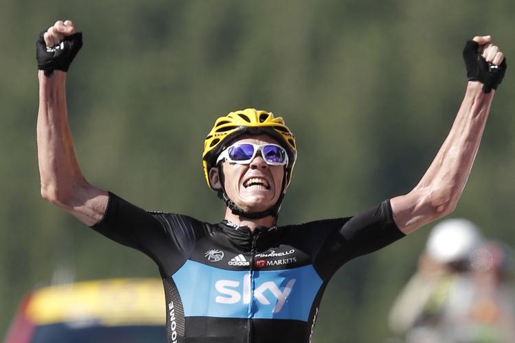 Klasse. Chris Froome vandt en etape under Tour de France, hvor han fremstod stærkere end vinderen Bradley Wiggins i bjergene. 