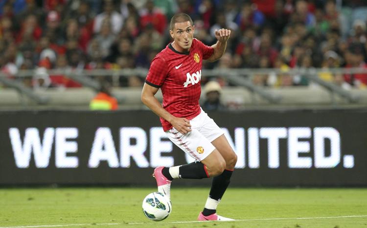 aktiedyk. Manchester Uniteds Federico Macheda under kamp for klubben i en turne til Sydafrika i juli måned. 