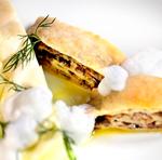Strudel med svampe