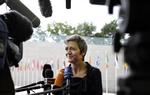 Kritik. »Det virker kynisk«, siger det radikale hovedbestyrelsesmedlem Inger Marie Vester, der i modsætning til sit partis top kræver en opblødning af dagpengestramningerne. dagpengestramningerne 