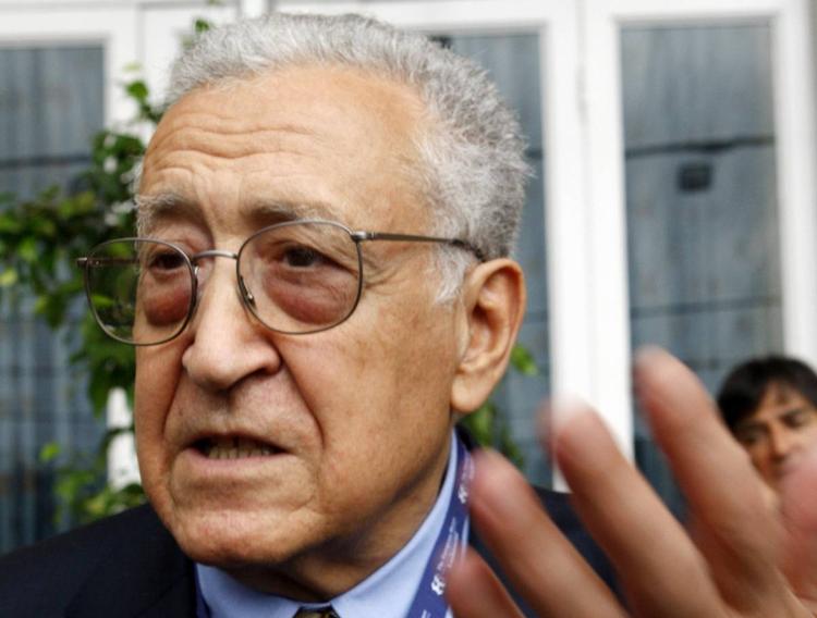 Syrien. Lakhdar brahimi er en erfaren herre på 78 år. 
