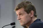 selvtillid. FC Barcelonas nye træner Tito Vilanova til pressemøde i går før åbningen på den spanske liga. 