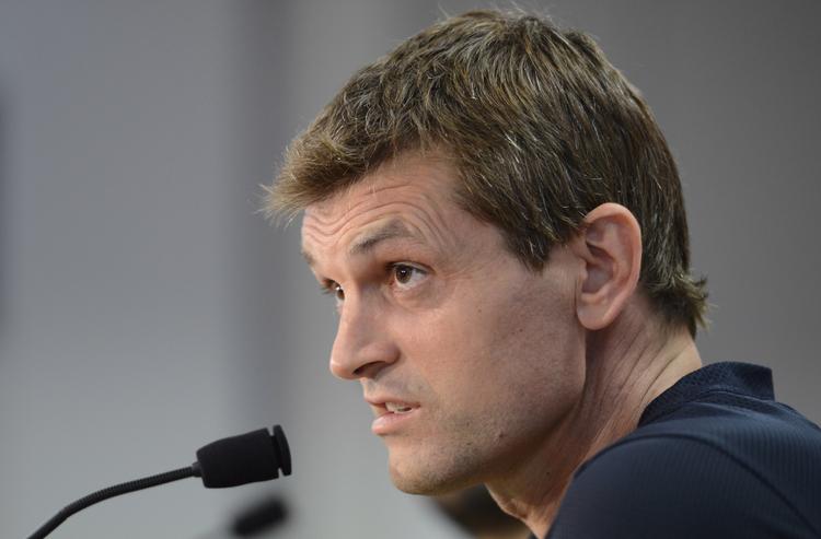 selvtillid. FC Barcelonas nye træner Tito Vilanova til pressemøde i går før åbningen på den spanske liga. 