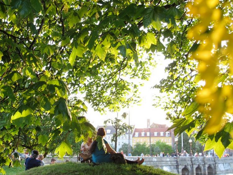 Opråb. »Save the hills! Time is running out«. Sådan lyder det på bloggen Classic Copenhagen om planerne om at udjævne en række bunkere ved Dronning Louises Bro. Foto: Classic Copenhagen 
