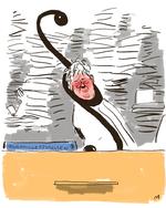 Tegning: Mette Dreyer 