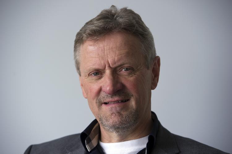 OPTIMIST. Jens Boesen er manden, der skal forhandle en kontrakt med en ny hovedsponsor på plads for KIF Kolding. 