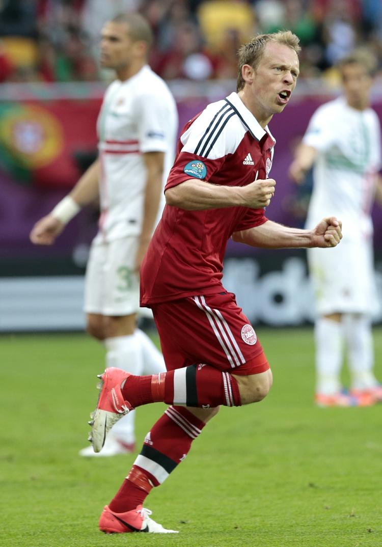 solgt. Michael Krohn-Dehli spillede en flot EM-slutrunde og scorede to af de danske mål. 