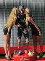 bitter. Efter en lang dopingkarantæne er  Alejandro Valverde vendt tilbage med succes. Og han ville gerne have haft lov til at blive fejret som feltets førende lidt længere. 
