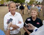 Kandidat. Todd Akin fortsætter sin valgkamp, men presset på ham vokser. 