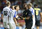 Ærgrelse. Lille-spillerne manglede effektivitet foran målet mod FC København. 