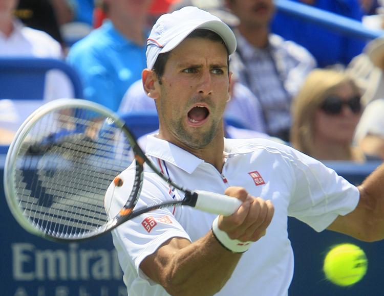 OVERHALET. Novak Djokovic er blevet overhalet på verdensranglisten af Roger Federer. 