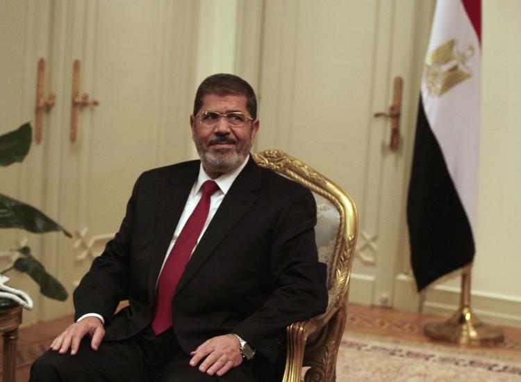 Demokrati. Mohamed Mursi blev i juni valgt som præsident i Egyptens første demokratiske valg. 