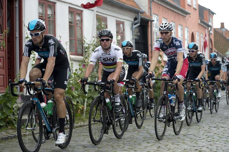 UHELDIG. Mark Cavendish var ikke med i gårsdagens sprintafgørelse på grund af et større styrt i Post Danmark Rundt-feltet. 