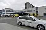 drama. Mellem 60 og 80 mænd hærgede skadestuen i Odense mandag aften, da de jagtede en 26-årig mand. 