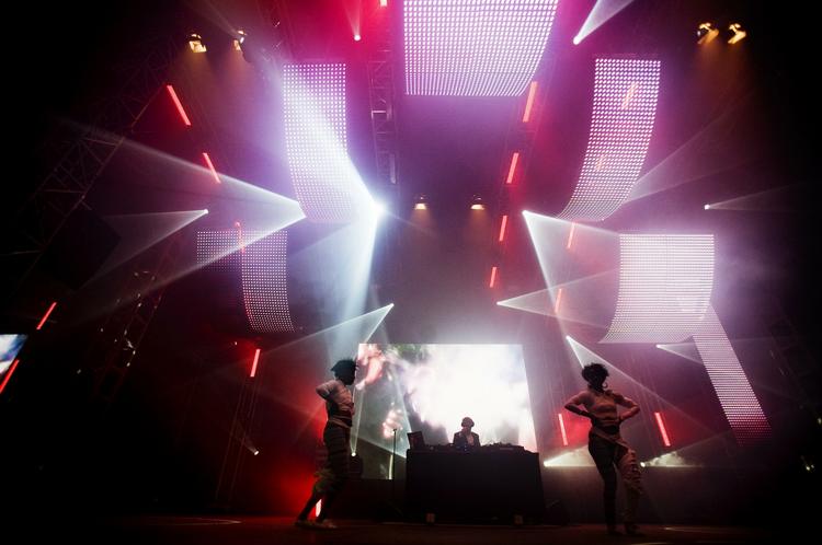 Stjerne-dj. Amerikanske Major Lazer er heldigvis ikke bange for at spille sine hits. 