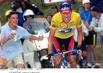 BJERGBETVINGER. Armstrong fotograferet under det franske cykelløb i 1999. 