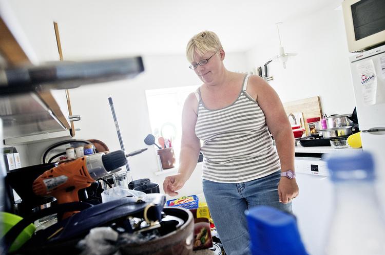 Arbejdsløs. Anne Bering Jensen har søgt alle de job, hun kunne. Men hun  bliver ikke engang kaldt til samtale.  Foto: Marius Nyheim Kristoffersen 