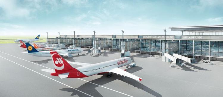 Image-problemer. Air Berlins ledelse mener, at forsinkelsen af den nye lufthavn skader tyskernes image som punktlige. 