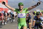 Sejr. John Degenkolb vandt i dag sin tredje sprinterafslutning i Vuelta de España. 