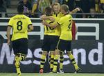 Toppen. Borrusia Dortmund har de seneste to år været tyske mestre. 
