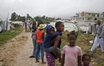 Sårbare. Børn i en teltlejr uden for Port-au-Prince. 
