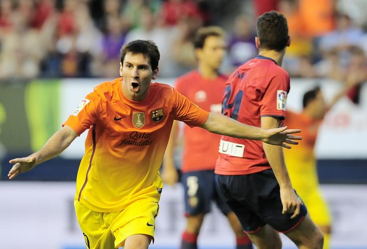 matchvinder. I begge FC Barcelonas første kampe har Lionel Messi scoret to gange. 