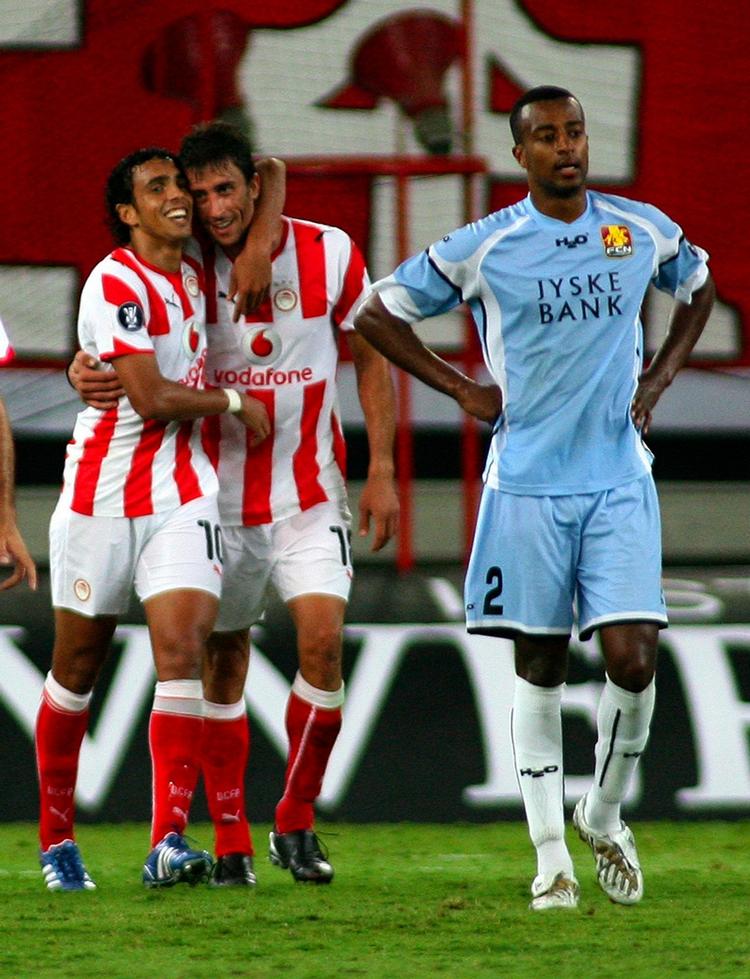 2008. Den svenske forsvarsspiller Benjamin Kibebe (t.h.) var en del af FCN-holdet for fire år siden. Han blev solgt til en klub i Schweiz, men er nu tilbage i Superligaen hos FC Midtjylland. 