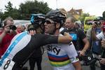 HURTIG. Mark Cavendish viste i går på Frederiksberg Allé, at han har masser af fart i benene. 