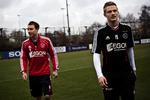 UNGDOMSSTJERNER. Nicolai Boilesen (th) er sammen med Christian Eriksen blandt de faste navne i Ajax Amsterdams trup. 