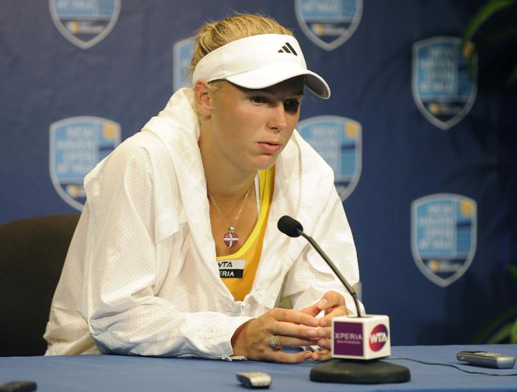 optimist. Efter at være udgået med en skade er optimismen tilbage i Wozniacki-lejren. 
