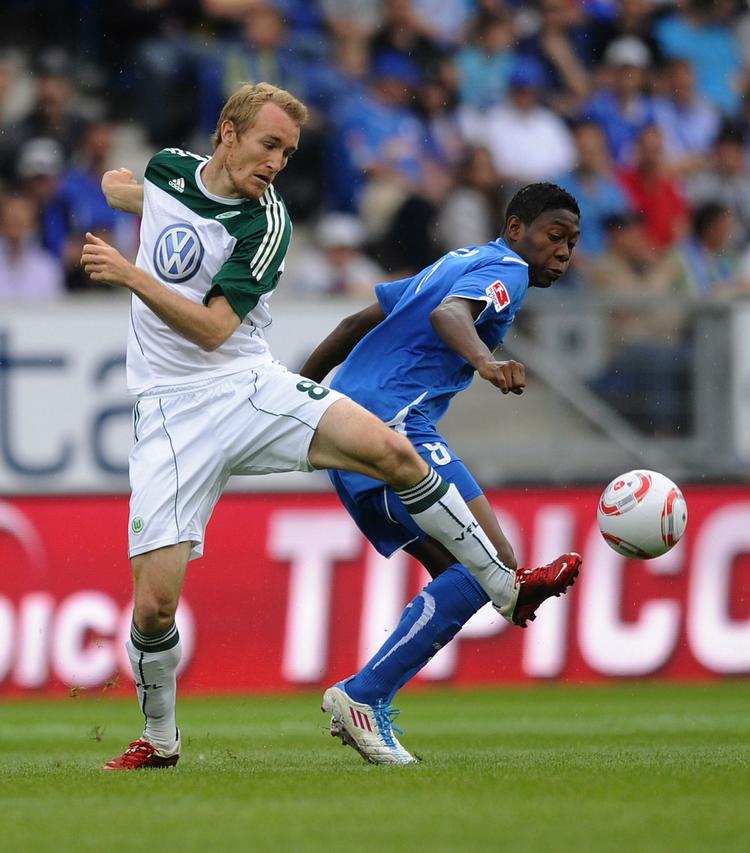 GENKOMST. Thomas Kahlenberg er efter et halvt år i franske Evian tilbage i Wolfsburg. 