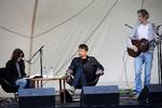 Starstruck. Christian Lund interviewer Patti Smith, som på et tidspunkt synger en rørende version af 'Fire of Unknown Origin' til publikums - og Christian Lunds - store fornøjelse. 