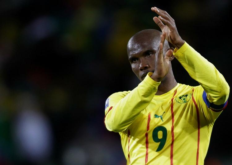 RUTINERET. Samuel Eto'o har spillet over 100 kampe for Cameroun, men nu er det slut. 