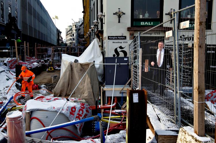 Jordet. Hviids Vinstue har angiveligt mistet 1,3 millioner kroner i omsætning på metrobyggeriet, men restauratøren blev slået i paragraf-fægteriet om erstatning af stjerneadvokater fra Bech-Bruun, der er hyret af Metroselskabet. Arkivfoto: Jacob Ehrbahn 