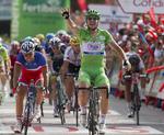 TRIUMFATOR. John Degenkolb var urørlig i spurten på 10. etape af Vuelta a España. 