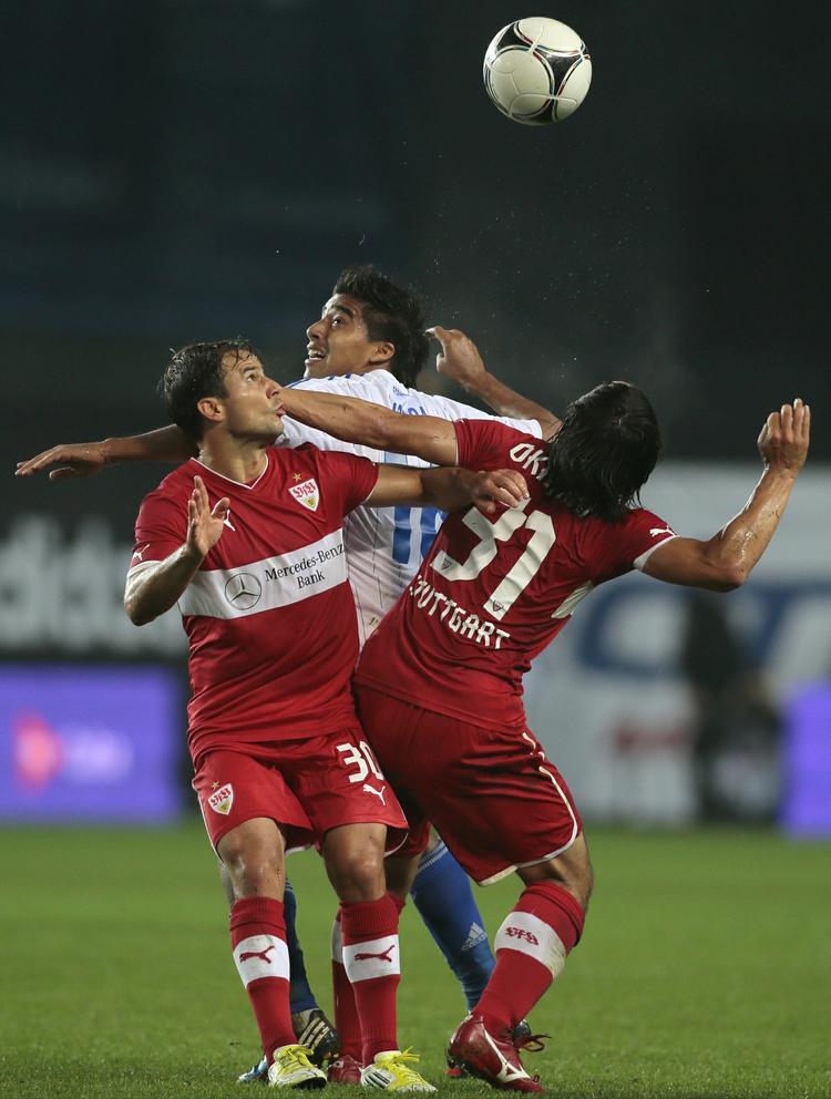 KVALIFICERET. Med en 2-0-sejr i bagagen kunne Stuttgart klare sig med uafgjort ude mod Dynamo Moskva. 