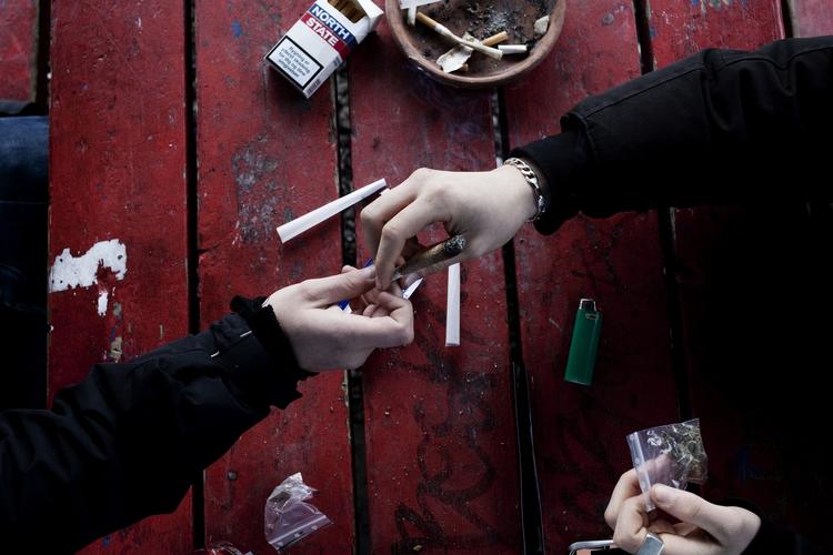 HASH. Alene på Christiania bliver der solgt hash for op mod en milliard kroner om året. 