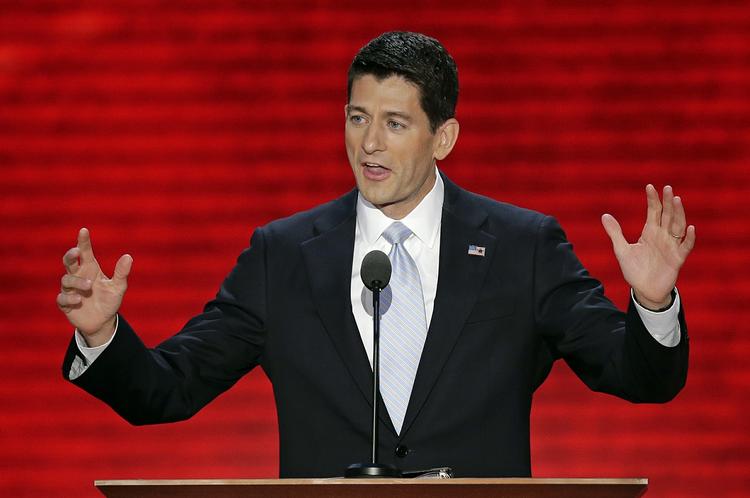 Angribende. 42-årige Paul Ryan brugte sin accept af nomineringen som republikanernes vicepræsidentkandidat til at angrive Obama. 