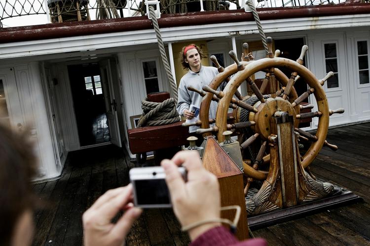 SKÆVT? Fregatten Jylland er blandt de kulturinstitutioner, der har vendt sig imod markante nedbarberinger af deres hidtidige statsstøtte. 