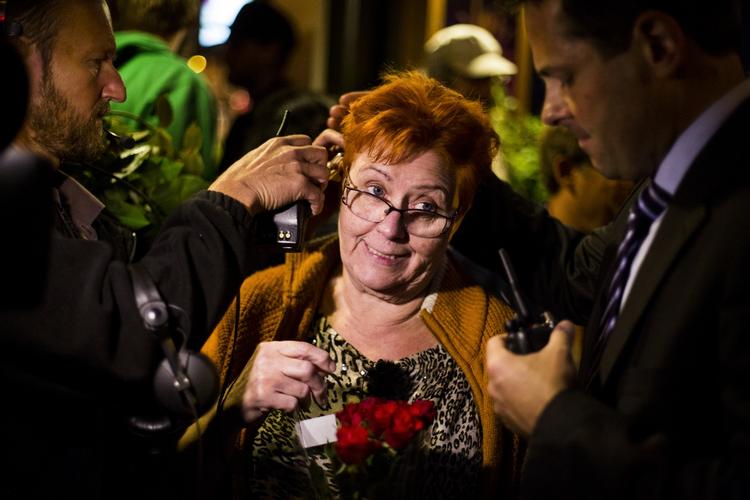 NØRREBRO-HELT. Jane Pedersen fik tidligere på måneden smadret ruder i sit værtshus på Nørrebro og stod derefter frem i medierne for at gøre op med at skulle betale beskyttelsespenge. 
