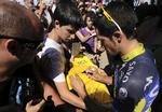 Forspring. Med dagens etapesejr øgede Joaquin Rodriguez sit forspring til Alberto Contador i Vuelta a Espana. 