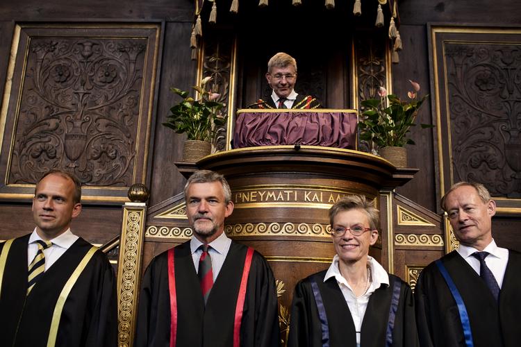 Velkomst. Rektor Ralf Hemmingsen ved immatrikulationen. 