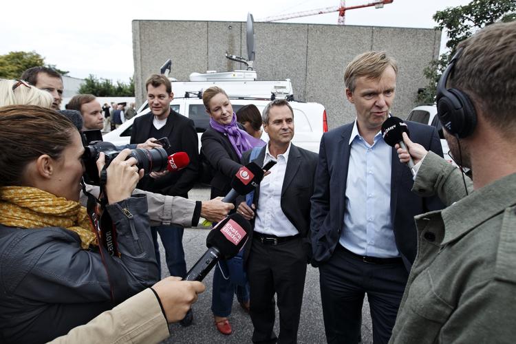 STÅLFAST. Poul Madsen synes modsat sin journalist Jan Kjærgaard ikke, at Ekstra Bladet har noget at undskylde overfor Helle Thorning-Schmidt (S) og Villy Søvndal (SF). 