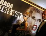 Koncert. Lady Gaga er i gang med sin nye turné, 'Born This Way Ball'. Her er hun i Dehli. 