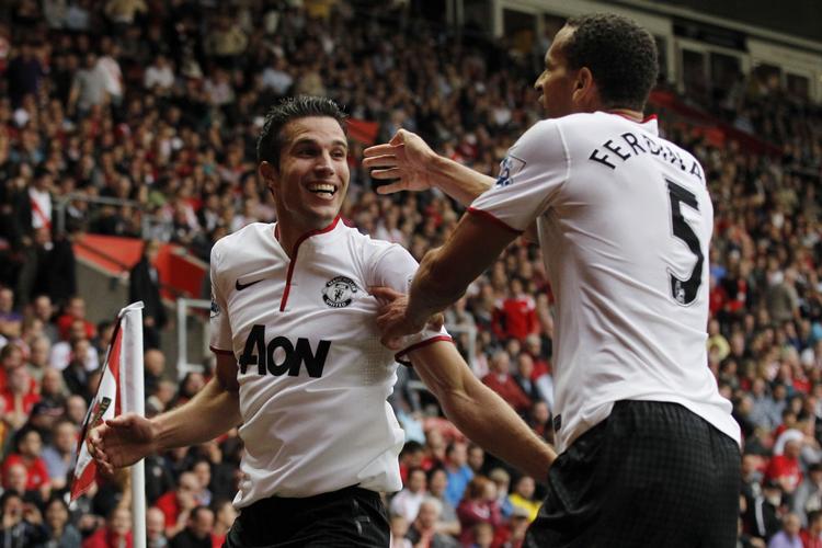 Matchvinder? Robin van Persie nedtoner sin egen præstation og roser i stedet Paul Scholes. 