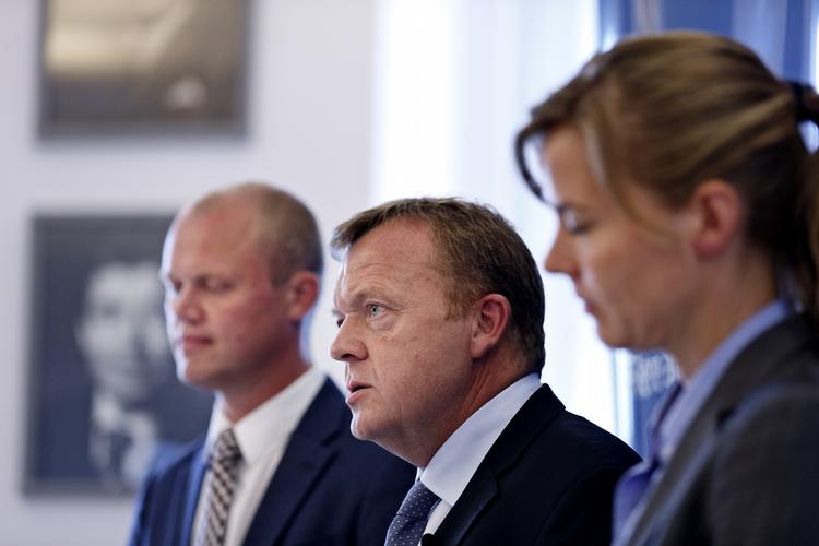 FORHANDLINGSPARTER. Venstre med Lars Løkke Rasmussen i spidsen slog i dag fast, at partiet agter at deltage aktivt i finanslovsforhandlingerne. 