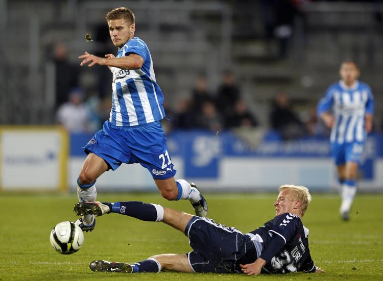 Fighter. 11 mål i 111 kampe blev det til for Rurik Gislason. Nu fortsætter han i FC København. 