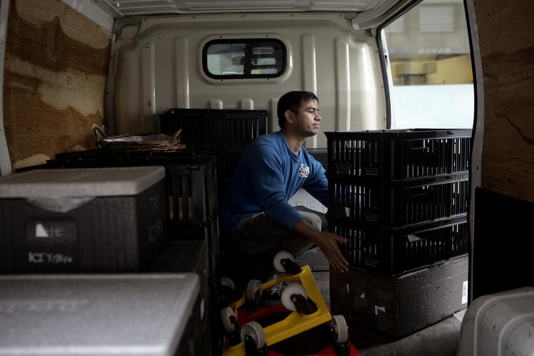Overkvalificeret. Politiken har tidligere mødt den højtuddannede Yusuf Mamun fra Bangladesh, som tjener sine penge ved at bringe frokostretter ud for Meyers Deli, fordi han ikke kunne finde relevant arbejde. 